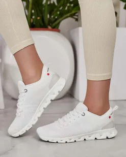 Bieganie, Ćwiczenia I Trening|Sneakersy^Royalfashion Sportowe sneakersy damskie Folleti biały