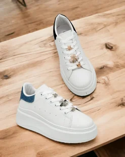 Bieganie, Ćwiczenia I Trening|Sneakersy^Royalfashion Sportowe sneakersy damskie Tesrtes biały