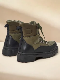 Trapery|Botki Bez Ocieplenia^Royalfashion Trapery damskie Savelly zielony