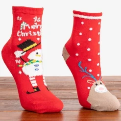 Skarpetki^Royalfashion Świąteczne dziecięce skarpetki 4/pak