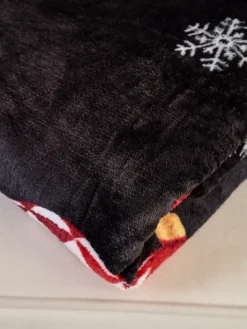 Koce^Royalfashion Świąteczny koc narzutka 160x200 Wielokolorowe