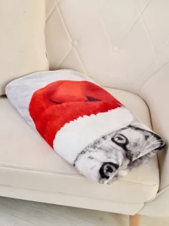 Koce^Royalfashion Świąteczny koc narzutka 160x200 Wielokolorowe