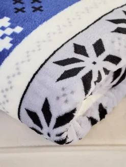 Koce^Royalfashion Świąteczny koc narzutka 160x200 Wielokolorowe