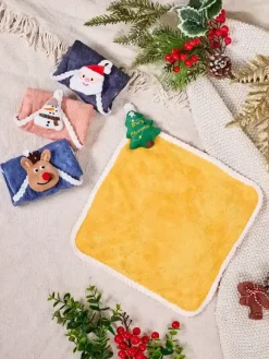 Akcesoria|Ręczniki^Royalfashion Świąteczny komplet ręczników Happy Xmas