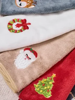 Akcesoria|Ręczniki^Royalfashion Świąteczny komplet ręczników Happy Xmas