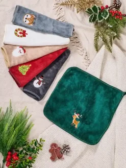 Akcesoria|Ręczniki^Royalfashion Świąteczny komplet ręczników Happy Xmas