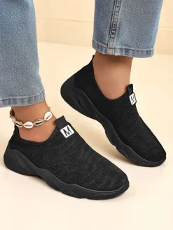 Sportowe|Bieganie, Ćwiczenia I Trening^Royalfashion Wsuwane damskie materiałowe buty sportowe Flex Move