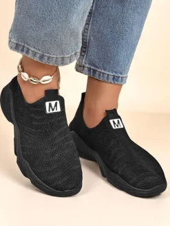 Sportowe|Bieganie, Ćwiczenia I Trening^Royalfashion Wsuwane damskie materiałowe buty sportowe Flex Move