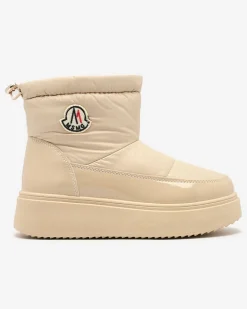 Śniegowce|Botki Z Grubym Ociepleniem^Royalfashion Wsuwane śniegowce damskie w m kolorze Ademra beżowy