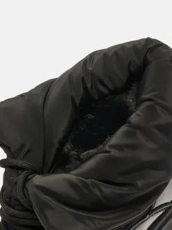 Śniegowce|Botki Z Grubym Ociepleniem^Royalfashion Wsuwane śniegowce damskie w m kolorze Dabenda czarny