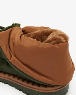 Śniegowce|Botki Z Delikatnym Ociepleniem^Royalfashion Wsuwane śniegowce damskie w kolorze m Nevonsis zielony