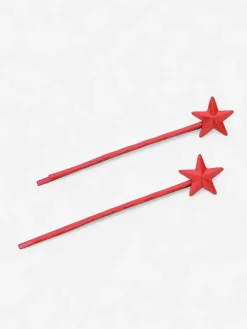 Akcesoria Do Włosów^Royalfashion Wsuwki do włosów z gwiazdką Stellaris czerwony