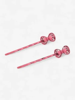 Akcesoria Do Włosów^Royalfashion Wsuwki do włosów z kokardką Bella Fiocchi różowy