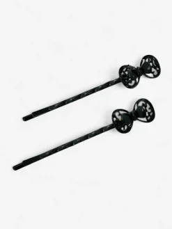 Akcesoria Do Włosów^Royalfashion Wsuwki do włosów z kokardką Bella Fiocchi zielony