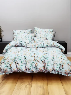 160 X 200 Cm^Royalfashion Wzorzysta pościel 160x200 komplet 4 CZĘŚCI