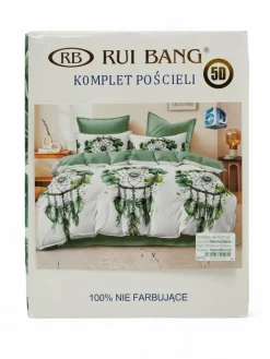 180 X 200 Cm^Royalfashion Wzorzysta pościel 180x200 komplet 3 CZĘŚCI