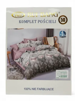 180 X 200 Cm^Royalfashion Wzorzysta pościel 180x200 komplet 3 CZĘŚCI