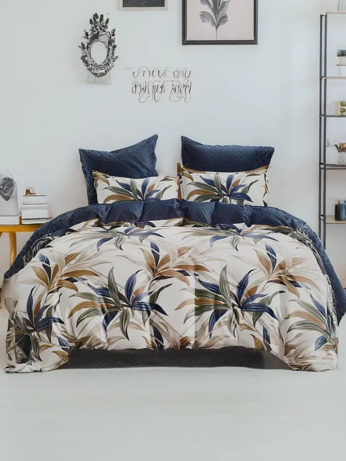 180 X 200 Cm^Royalfashion Wzorzysta pościel 180x200 komplet 3 CZĘŚCI