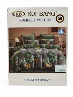 180 X 200 Cm^Royalfashion Wzorzysta pościel 180x200 komplet 3 CZĘŚCI