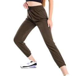 Spodnie Dresowe^Royalfashion Zielone spodnie dresowe damskie z napisem zielony