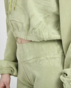 Legginsy / Tregginsy|Plus Size^Royalfashion damski komplet sportowy bluza i legginsy zielony