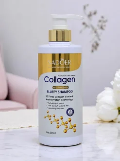 Włosy^Royalfashion Sadoer Szampon do włosów z kolagenem