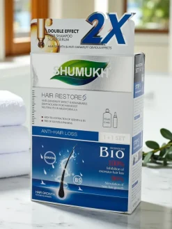 Włosy^Royalfashion Shumukh Szampon i Serum do wosów 2w1- przeciwłupieżowy