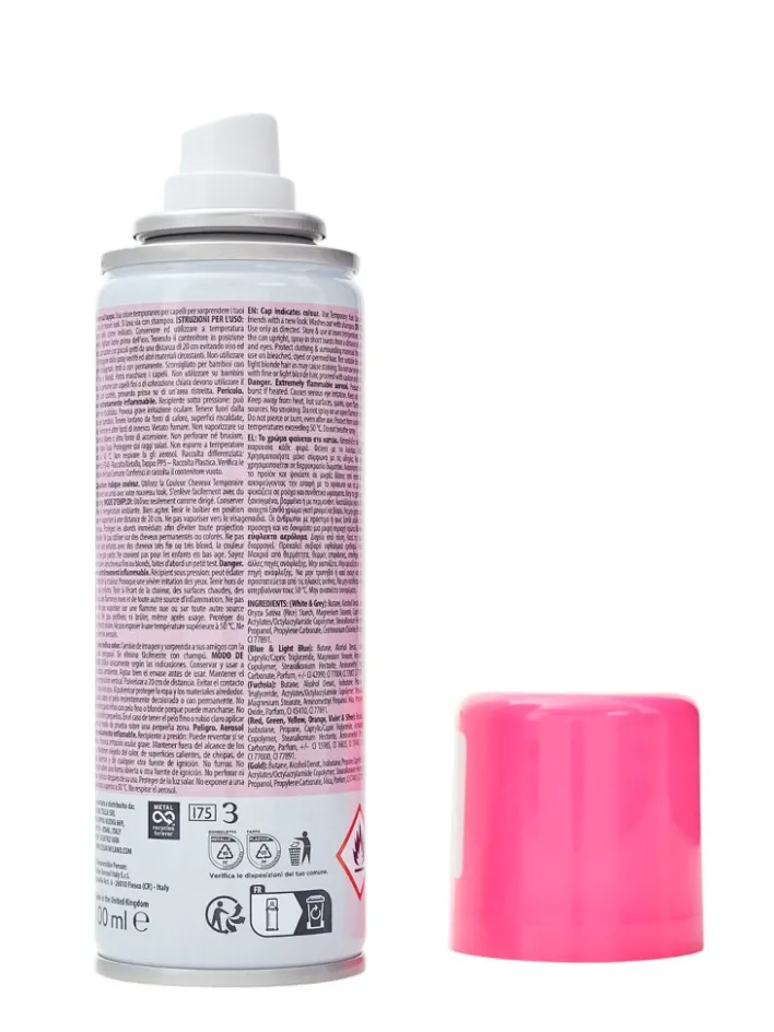 Włosy^Royalfashion Spray Koloryzujący Lakier do włosów Fuksjowy