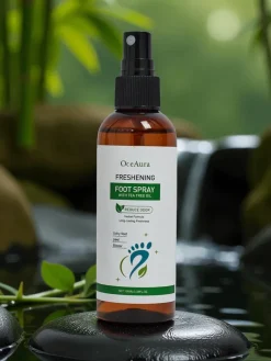 Higiena I Zdrowie^Royalfashion Spray odświeżający do stóp z olejkiem herbacianym