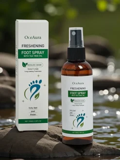 Higiena I Zdrowie^Royalfashion Spray odświeżający do stóp z olejkiem herbacianym