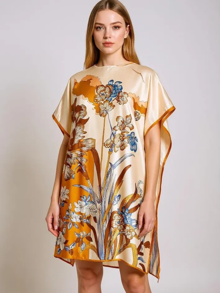 Narzutka Plażowa|Bluzki / Koszule / Koszulki^Royalfashion Sukienka Pareo Callista – Wielokolorowa Elegancja na Lato Wielokolorowe