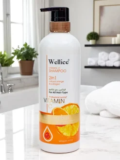 Włosy^Royalfashion Szampon do włosów- 2w1 z Witaminą C i kolagenem