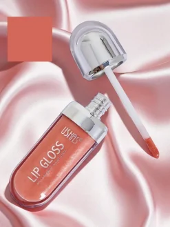 Usta^Royalfashion USHAS Błyszczyk do ust z brokatem kolor Pink