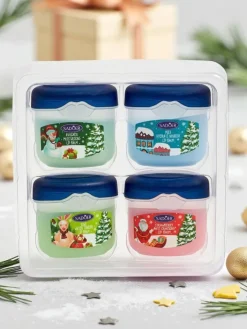 Usta^Royalfashion Świąteczny Zestaw nawilżający Balsam do ust x4