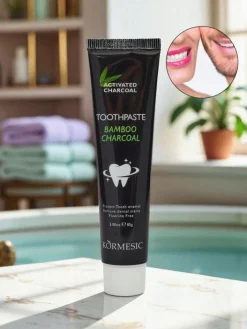 Higiena I Zdrowie^Royalfashion Wybielająca pasta do zębów z węglem bambusowym