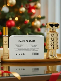 Zapachy^Royalfashion Zestaw Inspirowana Damska woda perfumowana oraz perfumetka Fame Gold